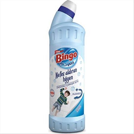 Bingo Oksijen Nefes Aldıran Hijyen Okaliptus Normal Sıvı Çamaşır Suyu 750 ml