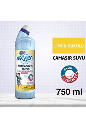 Bingo Oksijen Nefes Aldıran Hijyen Limon Normal Sıvı Çamaşır Suyu 750 ml