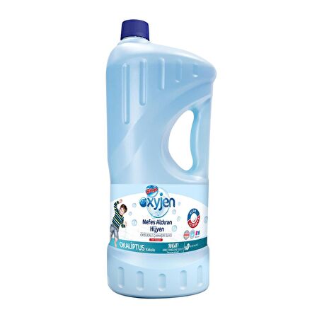 Bingo Oksijen Nefes Aldıran Hijyen Okaliptus Normal Sıvı Çamaşır Suyu 1852 ml
