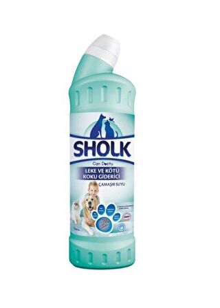 Sholk Evcil Hayvan Leke ve Koku Giderici Oksijenli Çamaşır Suyu 750ML