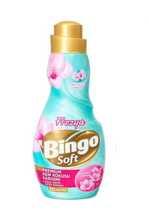 Bingo Soft Konsantre Çamaşır Yumuşatıcısı 1200 ml Frezya 4'lü Paket