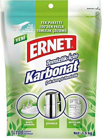 ERNET TEMİZLİK İÇİN KARBONAT 1.5KG