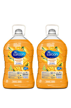 SALOON SIVI SABUN TAZE MANGO 3 L 2'Lİ