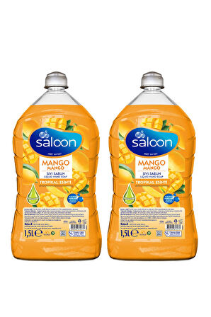 SALOON SIVI SABUN TAZE MANGO 1,5 L 2'Lİ