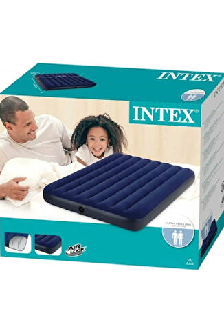 Intex 64758 Çift Kişilik Şişme Yatak 137x191x25cm