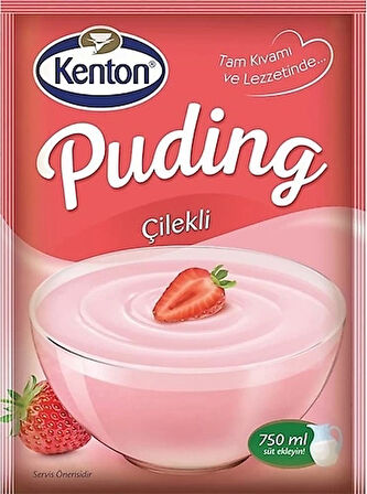 KENTON PUDİNG ÇİLEKLİ 125GR