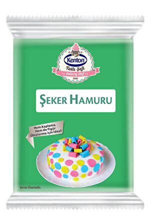 KENTON TATLI ŞEFİ ŞEKER HAMUR YEŞİL 200g