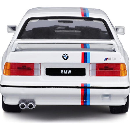 Bburago Bmw M3 (E30) 1988 1:24 Model Araba - Beyaz