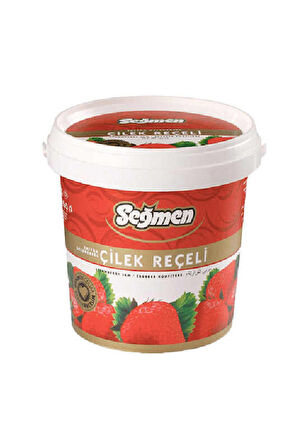 Seğmen Çilek Reçeli Kova 1000g