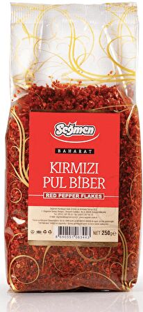 Seğmen Kırmızı Pul Biber Poşet 250g