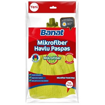 Banat Microfiber Havlu Yedek Paspas