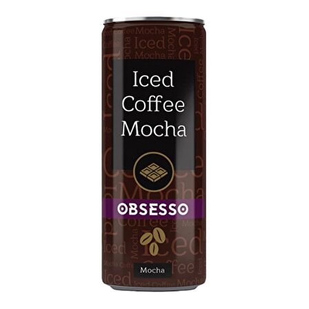 Obsesso Soğuk Kahve Mocha Teneke 250 ml.