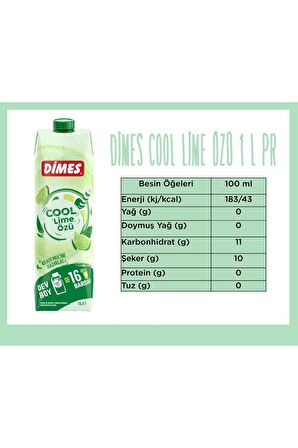 Dimes Cool Lime Özü 1 lt 3'lü