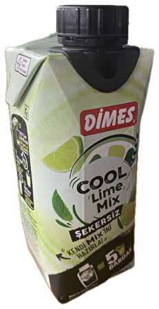 DİMES COOL LİME MİX ŞEKERSİZ NANE MİSKET LİMON 310ML