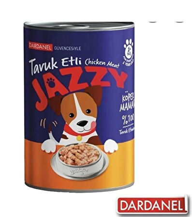 Dardanel Konserve Köpek Maması Tavuk Etli 400gr X6 Adet