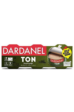 Dardanel Zeytinyağlı Ton Balığı 3 x 75 gr x 3 Adet