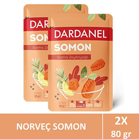 Dardanel Zeytinyağlı Somon Poşet 80 gr 2 Adet