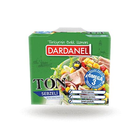 Dardanel Sebzeli Ton 185 Gr. EMH