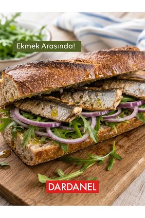 Dardanel Zeytinyağlı Çanakkale Sardalya 125 gr x 4 Adet
