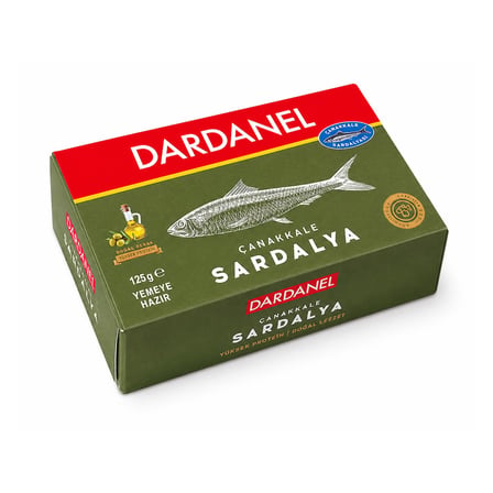 Dardanel Çanakkale Sardalya 125 gr 4 Adet + Ton 4x75 gr 2 Adet 6 lı Karma Paket