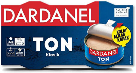 Dardanel Ayçiçek Yağlı Füme Ton Balığı 2x140 gr