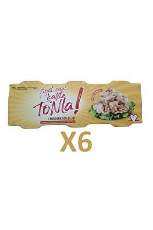 Dardanel Tonla Ekonomik Ton Balığı 3x75g  6 Adet