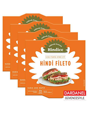 Hindice Aç Ye Hazır Yemek Hindi Fileto Suda 140 gr x4 Adet