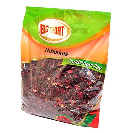 Doğal Hibiskus Bamya Çiçeği 1000 Gr Paket