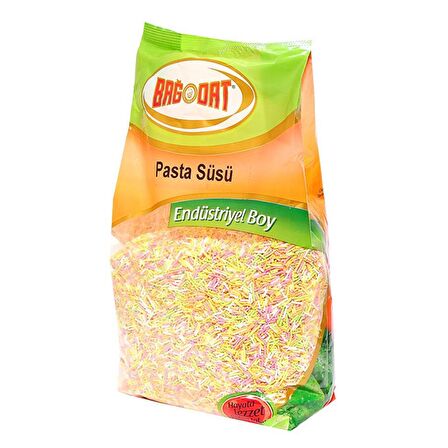 Pasta Süsü Granül Şekeri Karışık Renk 1000 Gr Paket