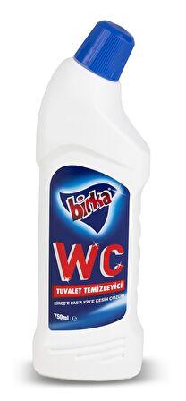 Birka WC Tuvalet Temizleyici 750 ml. (Kireç ve Sarı Leke Temizleyicisi)