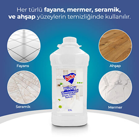 Birka Beyaz Sabun Kokulu Yüzey Temizleyici 2,5 L.