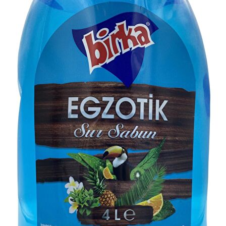 Birka Sıvı El Sabunu, 4000 ml., Egzotik Kokulu