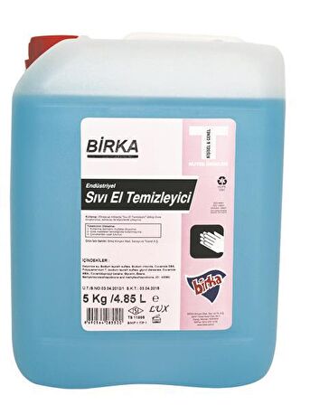 Birka Endüstriyel Sıvı El Sabunu 5 Kg.