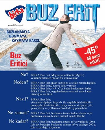 Birka Buz Erit 6 Kg.