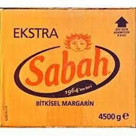 SABAH BİTKİSEL MARGARİN 4550 GR