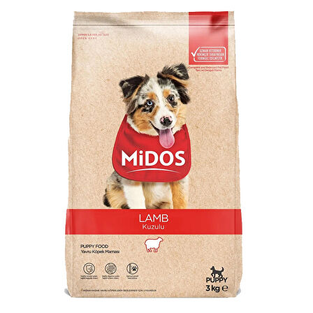 Midos Kuzulu Yavru Köpek Maması 3 Kg