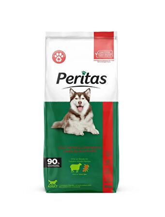 Peritas Kuzulu & Yabani iğdeli Orta ve Büyük Irk Yetişkin Köpek Maması 15 Kg