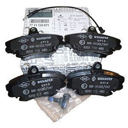 Renault Fren Balatası Ön - Fren Balatası Ön - Maıs 7711130071