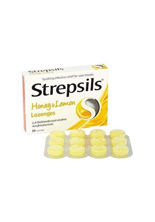 Strepsils Bal ve Limon Aromalı 24 Pastil