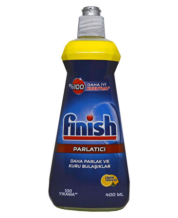 Finish Bulaşık Makinesi Parlatıcı 400 ml Limon-2 Adet