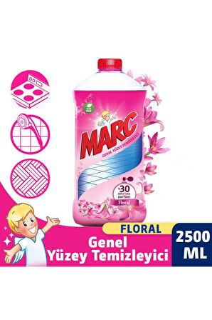 Marc Çiçek Granit Sıvı Yüzey Temizleyici 2500 ml 