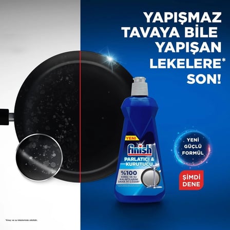 Finish Bulaşık Makinesi Parlatıcı & Kurutucu Limonlu 800ml