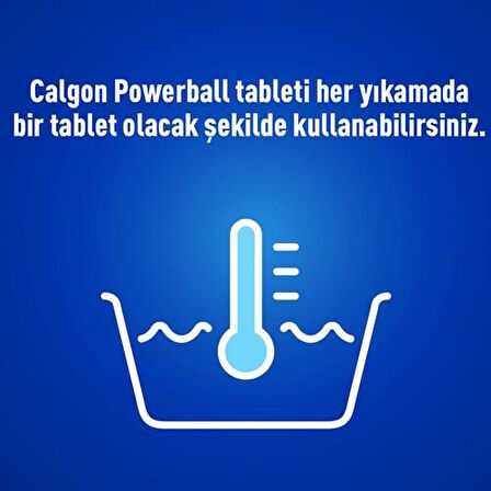 Calgon Powerball Tablet 40lı Kireç Ve Kir Önleyici