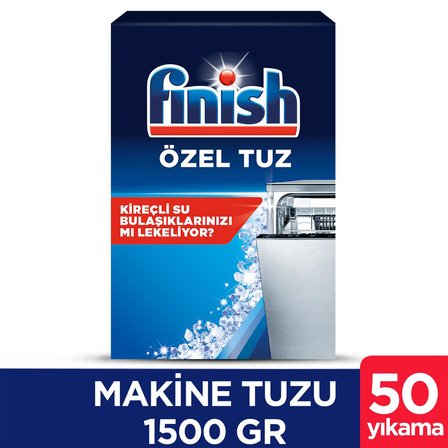 Finish Tuz 2 x 1500 gr + Parlatıcı 800 ml