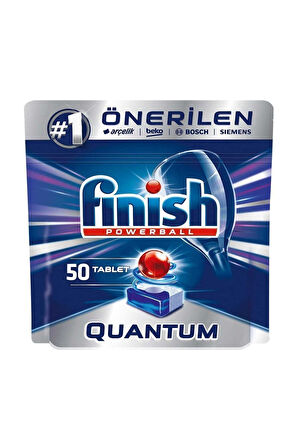 Finish Bulaşık Makinesi Deterjanı Quantum Tablet 50'Li