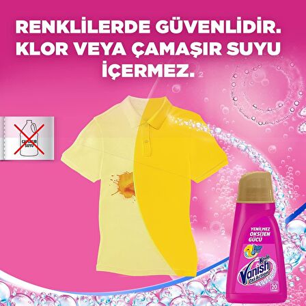 Kosla Vanish Oxi Action Renkliler İçin Leke Çıkarıcı 2700 Ml. - 54 Yıkama - 1 Adet 