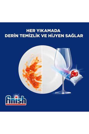 Finish Quantum 60 Yıkama Tablet Bulaşık Makinesi Deterjanı 2x60 Adet 
