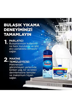 Finish Quantum 80 Yıkama Tablet Bulaşık Makinesi Deterjanı 2x60 Adet 