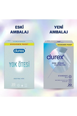 Yok Ötesi Ekstra His 20'li İnce Prezervatif Avantaj Paketi