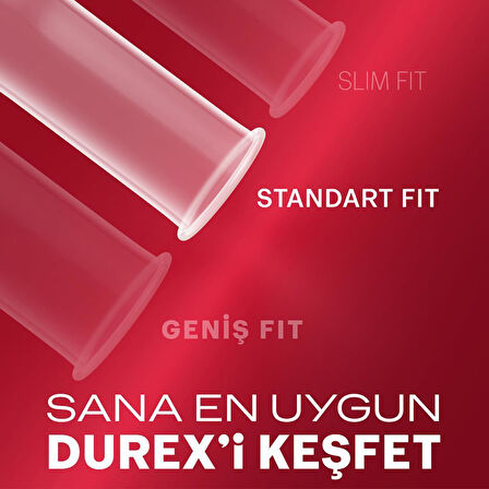 Durex Yakın Hisset İnce Prezervatif 30'lu + Durex Intense Uyarıcı Jel 10ml